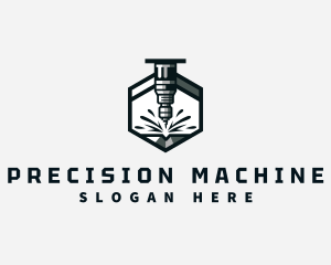 Industrial CNC Machine logo