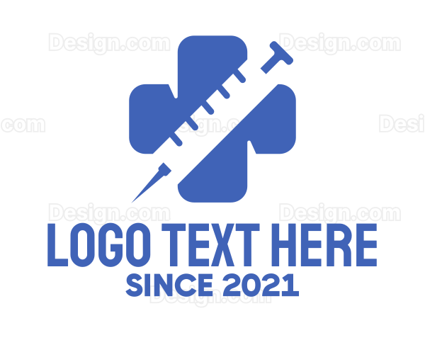 Medical Hypodermic Needle Logo