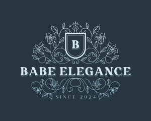 Floral Flower Boutique logo design