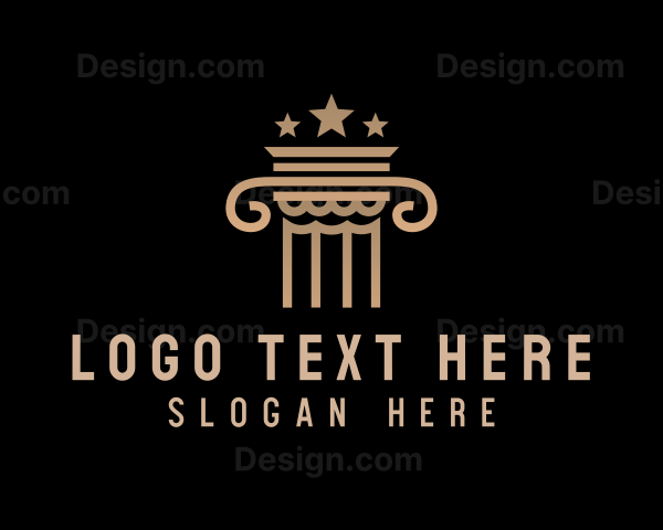 Legal Star Column Logo