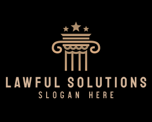 Legal Star Column logo