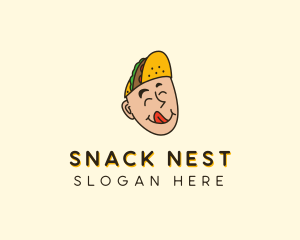 Mexican Taco Man logo design