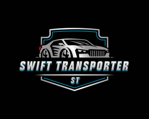 Auto Car Transportation logo design