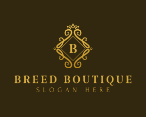 Ornamental Crown Boutique logo design