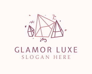 Deluxe Diamond Gem logo design