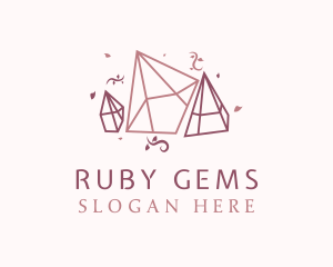 Deluxe Diamond Gem logo design