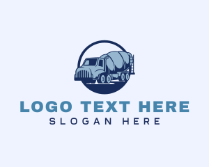 Cement Truck Construction logo