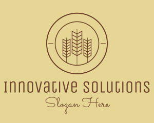 Wheat Farmer Badge  logo