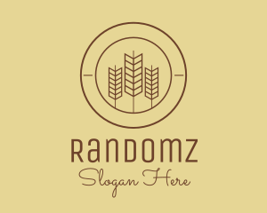 Wheat Farmer Badge  logo