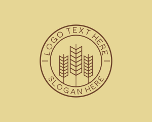 Wheat Farmer Badge  logo