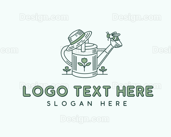 Backyard Floral Gardener Logo