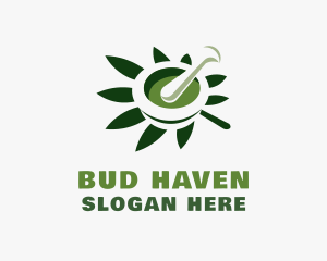 Cannabis Marijuana Plant logo