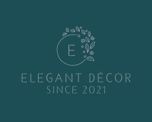 Natural Decorative Flower logo design