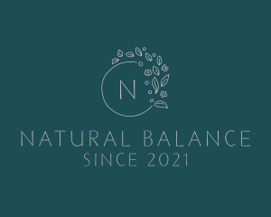 Natural Decorative Flower logo