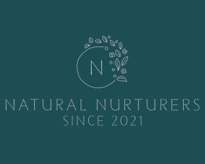 Natural Decorative Flower logo design