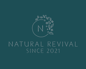 Natural Decorative Flower logo design