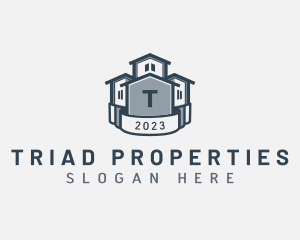 House  Construction Property logo design