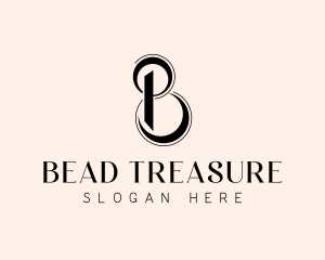 Upscale Boutique Letter B logo design