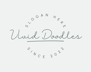 Elegant Feminine Cursive logo design