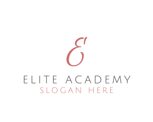 Elegant Stylish Spa Logo