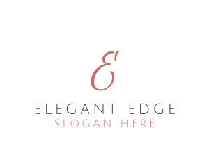 Elegant Stylish Spa logo design