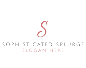 Elegant Stylish Spa logo design