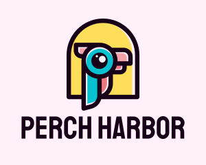 Perched Bird Lens logo