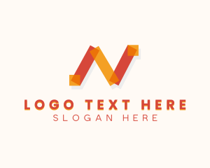 Business Agency Letter N logo