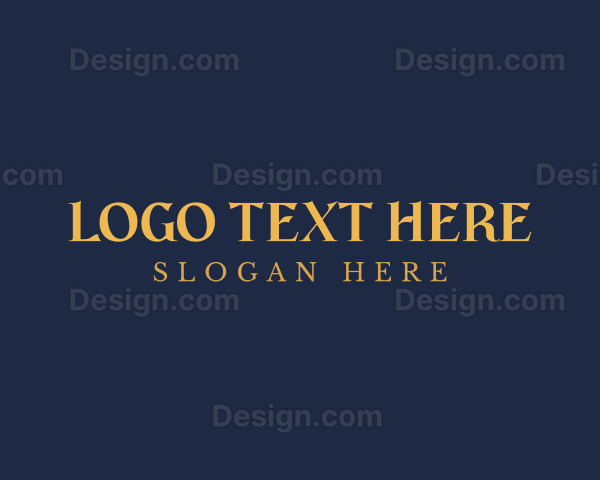 Luxury Fashion Brand Logo