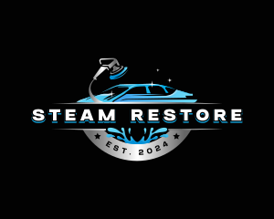 Automotive Restoration Polishing logo design