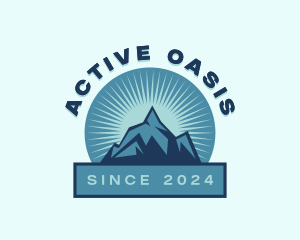 Mountain Hiker Summit logo design