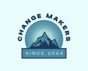 Mountain Hiker Summit logo design