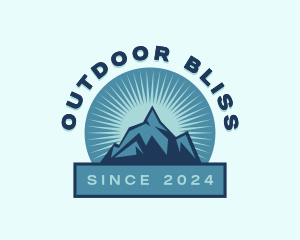 Mountain Hiker Summit logo design