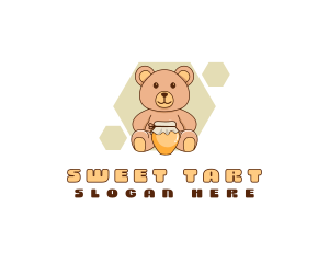 Teddy Bear Honey logo design