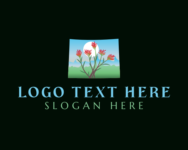 Indian Paintbrush logo example 4