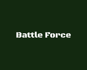 Military Army Wordmark logo design