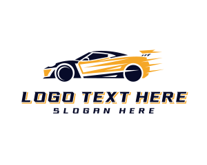 Motorsport Race Car logo