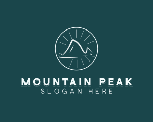 Mountain Peak Hiking  logo