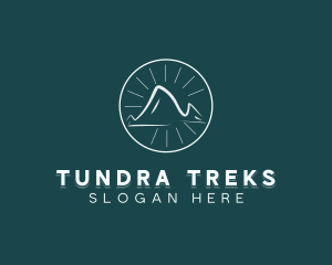 Mountain Peak Hiking  logo design