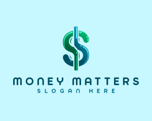 Dollar Money Currency logo design