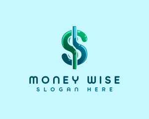 Dollar Money Currency logo design