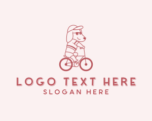 Biking Pet Dog logo