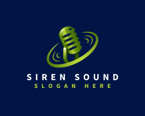 Mic Sound Broadcast logo design