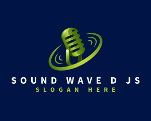 Mic Sound Broadcast logo design