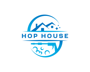 House Power Wash logo design