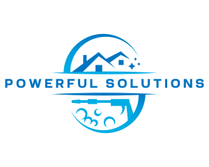 House Power Wash logo design