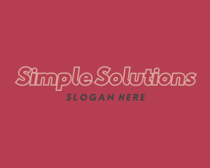 Simple Generic Business logo design