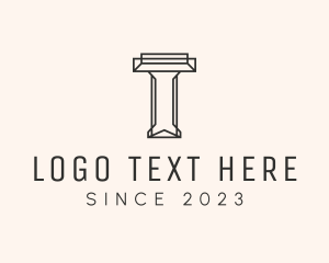 Steel - Industrial Steel Letter T logo design