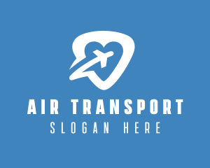 Travel Airplane Transportation logo design