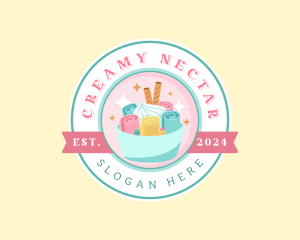 Ice Cream Gelato Dessert logo